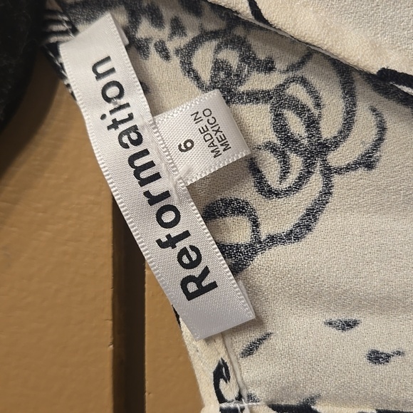 Reformation Gracelynn Dress Size 6 - Picture 5 of 9